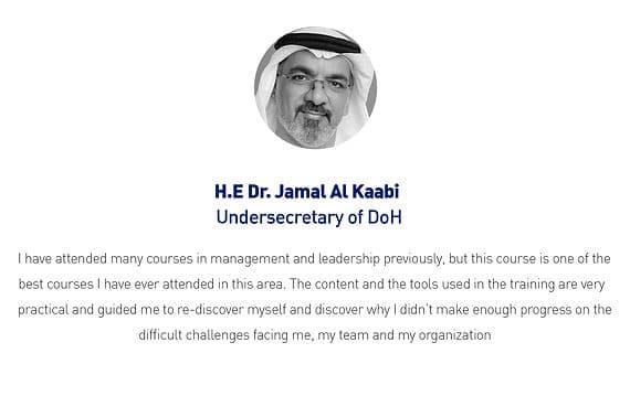 H.E. Dr. Jamal Al Kaabi